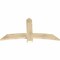 Ekena Millwork Bellingham Rough Sawn Timber Gable Bracket, Douglas Fir, 60"W x 32"H x 2"D x 6"F, 13/12 Pitch GBW060X32X0206BEL00RDF - alternate 5